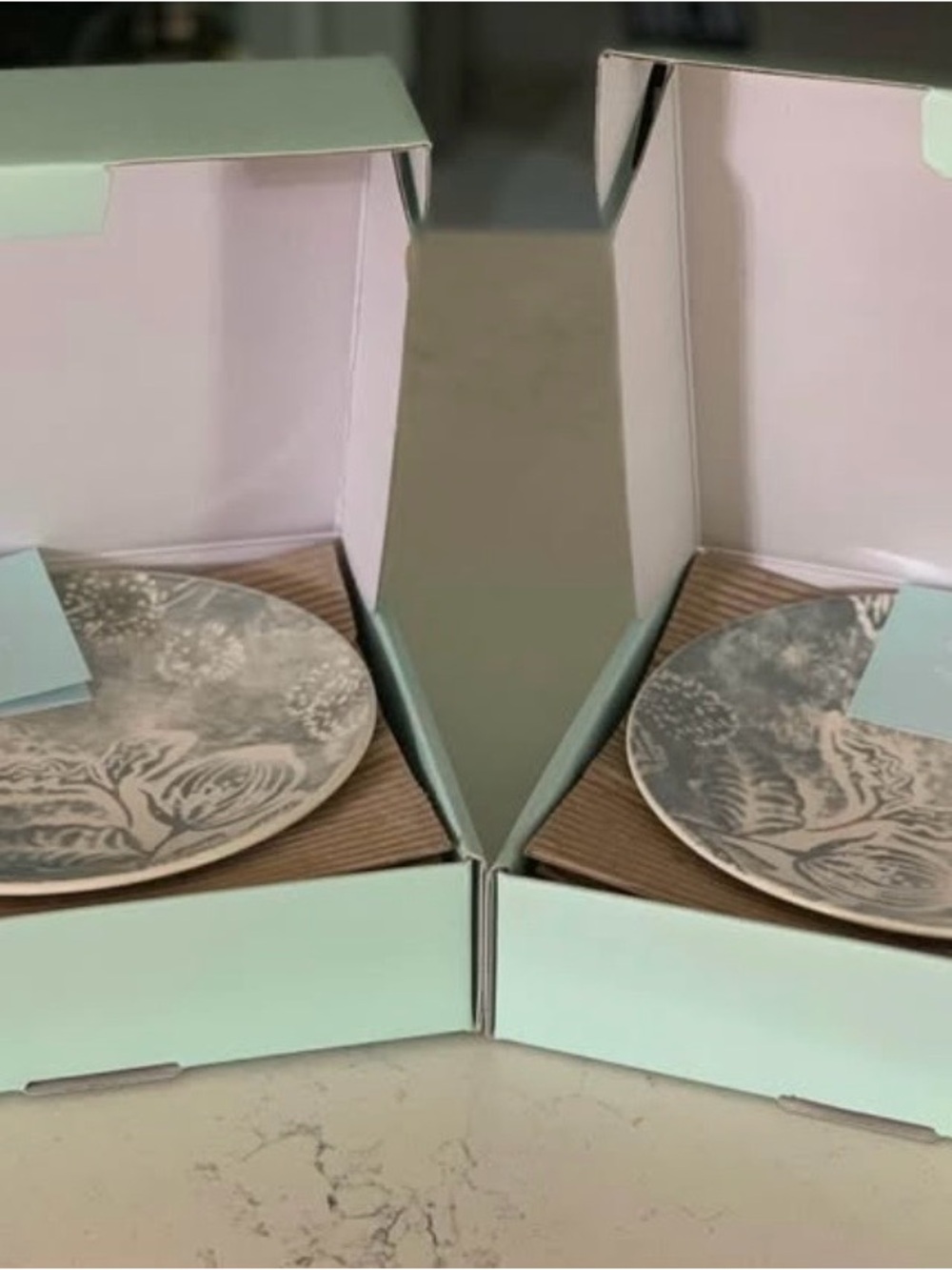 Lenox textured neutrals slate plates